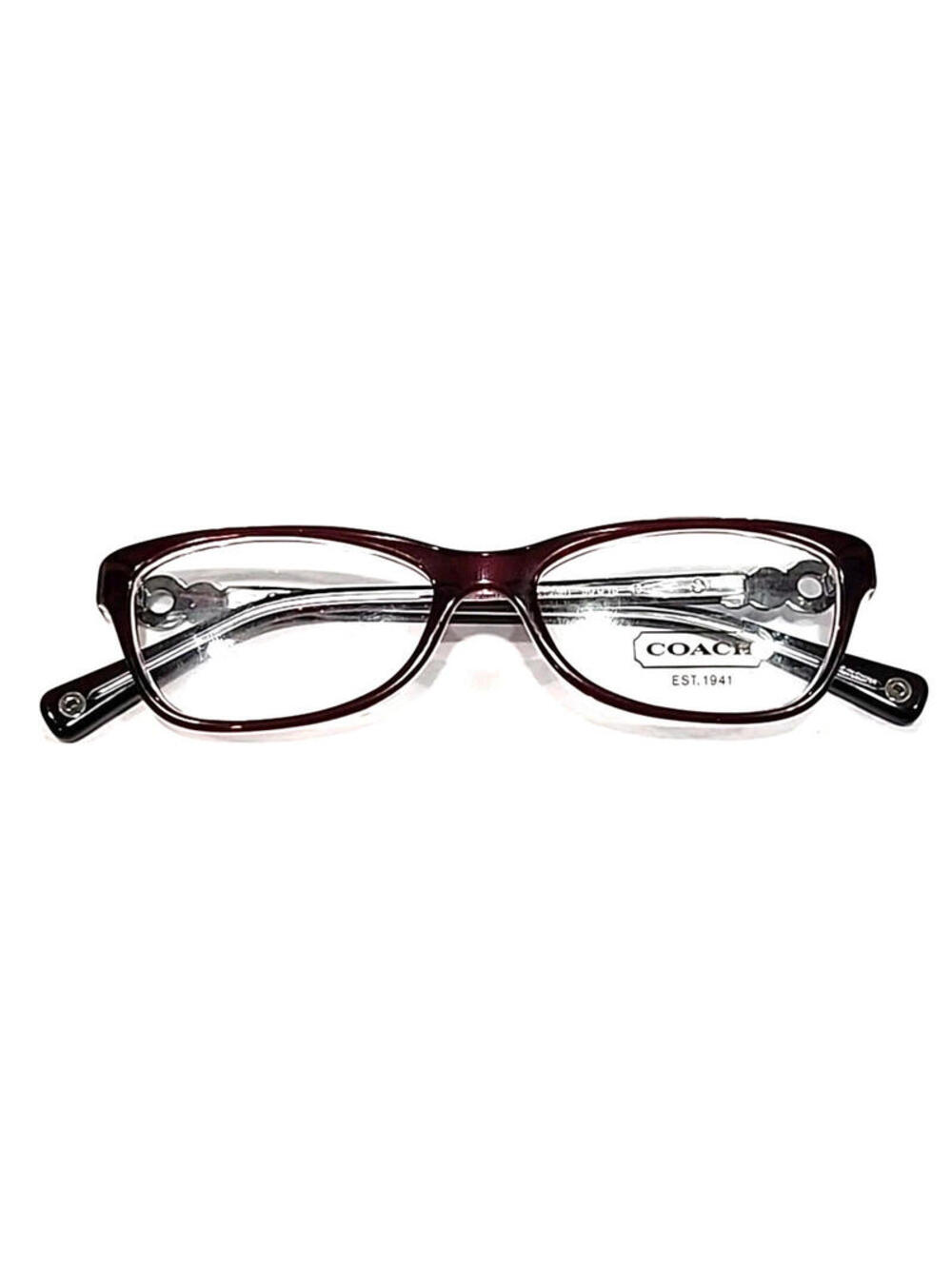 Coach HC6014 Elise 5251 Burgundy Eyeglasses 50-15 135 - Picture 9 of 9